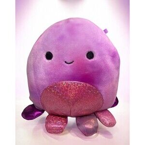 Squishmallow 5” Adelaide GLITTER Octopus SOFT PLUSH Excellent Condition